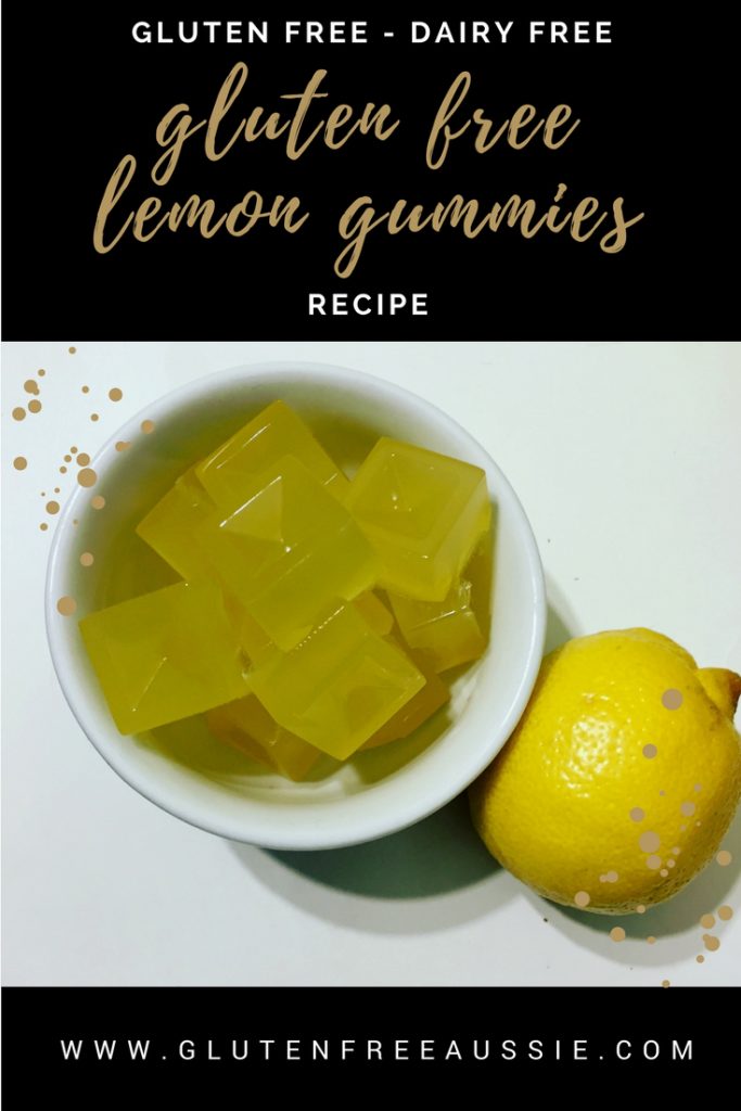 lemon gelatin gummies